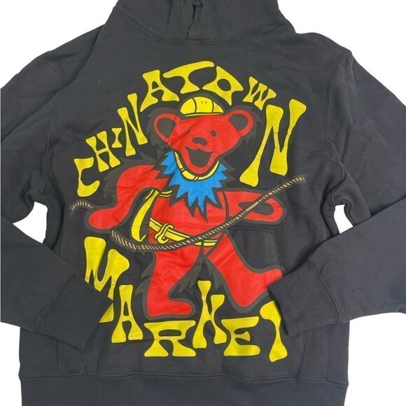Chinatown Market Dancing Bear Hooded Sweatshirt - Picture 5 of 10